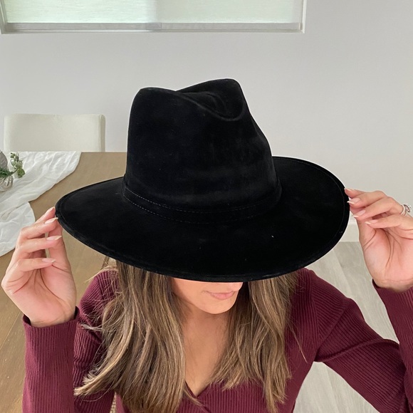 La Chula Velvet Fedora Hat main image 5